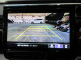 バックカメラの画像です。ガイドラインがスムースな車庫入れをサポートいたします!車庫入れの安心感がアップしますね☆