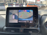 アラウンドビューモニターです。これで車庫入れもラクラク。