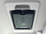運転席のバイザー裏にはスマートインETC付きです♪