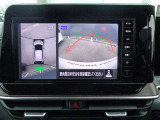 アラウンドビューモニターも付いているので、車庫入れもスムーズにできます。