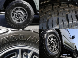タイヤはクリムソンAW&times;YOKOHAMA GEOLANDAR X-AT (235/85R16)となります