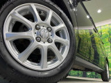 【14インチアルミホイール】外観にマッチしたアルミホイールを装着しております。各種アルミホイールや、スタッドレスタイヤも取扱いしております。是非ご相談ください♪