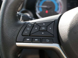 便利なステアリングスイッチ装備です。