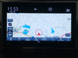 ホンダ純正のナビなので、ダッシュボードにスッキリ収まっています。土地勘のない所でも道に迷わず安心をですね!