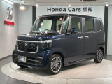 全国納車可 第三者機関証明書付  H SENSING 新車保証 試乗車 ワンオ-ナ- ナビLXU-242NBi TV Rカメラ CD録音 BTオ-ディオ DVD装備のN-BOXカスタム ターボ入庫!