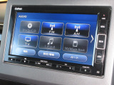ナビゲーションはギャザズメモリーナビ(VXM-224VFi)を装着しております。AM、FM、CD、DVD再生、Bluetooth、音楽録音再生、フルセグTVがご使用いただけます。
