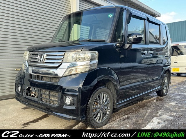 N-BOXカスタムG 4WDスマートキー ナビ TV リアモニター