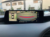 360&deg;モニターの映像です。