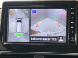 【アラウンドビューモニター】車を上から見下ろしているかのような映像で周囲の状況がひと目で確認、狭い駐車場に駐車するときも安心です♪♪障害物などがあると警告音がなりますので安心して駐車が出来ます★