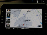 ナビゲーション付き。タッチパネル式で使いやすく、お出かけもラクラクです。
