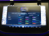 車内を彩るアンビエントライト。いつでもお好みの室内空間を演出してください。