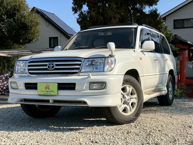 ランドクルーザー1004.7 VXリミテッド Gセレクション 4WDサンルーフ 本革レザー 社外ナビ