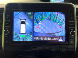 【アラウンドビューモニター】専用のカメラにより、上から見下ろしたような視点で360度クルマの周囲を確認することができます☆死角部分も確認しやすく、狭い場所での切り返しや駐車もスムーズに行えます。