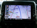 日産純正ナビ装着。操作しやすいので毎日のお出かけも安心。