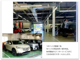 ☆14ピットの整備工場と5ピットの美装専用工場を備え、納車前からアフターまで一貫して対応できる体制を整えています。