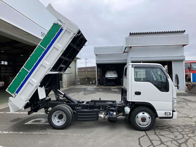 いすゞ エルフ ダンプ の中古車詳細 (499km, ホワイト, 青森県, 566.5