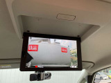 後席フリップダウンモニターつきです。