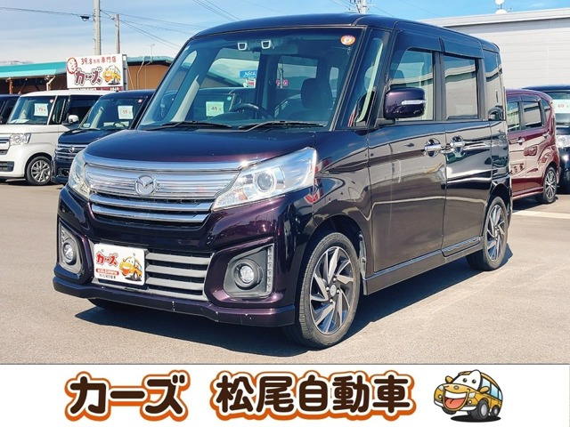 フレアワゴンカスタムスタイル XS12ヶ月保証走行無制限 社外ナビ