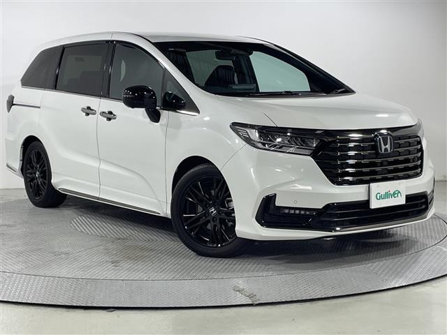 オデッセイ 2.0 e:HEV アブソルート EX ブラックエディション 本革シート 修復歴無し