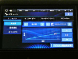 オーディオコントロールも充実♪好みのサウンドチューンがドライブをよりいっそう楽しくしてくれます♪