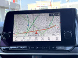 Nissan connect ナビゲーションシステム(9インチワイドディスプレイ、ハンズフリーフォン、Bluetooth対応、Apple CarPlay・AndroidAuto連携機能、iPod対応)NissanConnectサービスには別途申込が必要です。