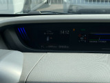 視認性に優れた見やすいメーターです。