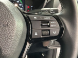 クルーズコントロールを装備しています。高速道路などで一定の速度で走ってくれるので運転が楽ですよ!速度を設定できますので、スピードの出しすぎにも注意できます。