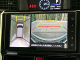 【パノラミックビューモニター】専用のカメラにより、上から見下ろしたような視点で360度クルマの周囲を確認することができます☆死角部分も確認しやすく、狭い場所での切り返しや駐車もスムーズに行えます。