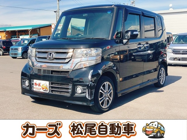 N-BOXカスタム G Lパッケージ 12ヶ月保証走行無制限 社外ナビ