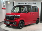全国納車可 第三者機関証明書付 H SENSING 2ト-ン 新車保証 試乗車 ワンオーナー ナビLXU-242NBi TV Rカメラ DVD装備のN-BOXカスタム ターボコーディネートスタイル入庫