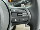 ◆アダプティブクルーズコントロール◆予め設定した車速内でクルマが自動的に加減速。前走車との適切な車間距離を維持しながら追従走行します。【LKAS】車線維持支援システムでステアリング操作を支援。