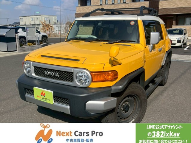 FJクルーザー4.0 オフロードパッケージ 4WD社外ナビ フルセグ バックモニター