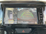 バックモニター付きで駐車も安心!