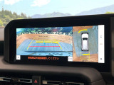 【パノラミックビューモニター】専用のカメラにより、上から見下ろしたような視点で360度クルマの周囲を確認することができます☆死角部分も確認しやすく、狭い場所での切り返しや駐車もスムーズに行えます。