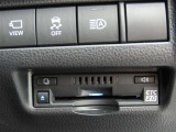 ETC車載器付きです。高速道路の料金所もスムーズに通過できます。