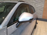 サイドミラーもシルバー塗装!