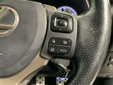 クルーズコントロールを装備しています。高速道路などで一定の速度で走ってくれるので運転が楽ですよ!速度を設定できますので、スピードの出しすぎにも注意できます。