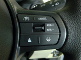 ハンドル右側にはクルーズコントロールのスイッチが装備され運転中の操作も安心して行えます!