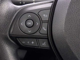 ステアリングスイッチ装備!運転しながら手元でオーディオの操作などができます。