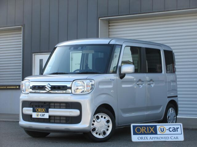 スペーシア ハイブリッド(HYBRID)  X 4WD ETC バックカメラ 両側電動スラドア