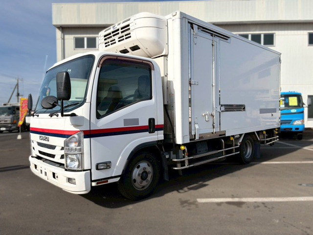 エルフ 冷蔵冷凍車 ワイドロング 低温-30℃ 左サイド扉 アルミ