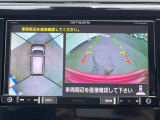 【アラウンドビューモニター】専用のカメラにより、上から見下ろしたような視点で360度クルマの周囲を確認することができます☆死角部分も確認しやすく、狭い場所での切り返しや駐車もスムーズに行えます。