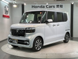 全国納車可 第三者機関証明書付 H SENSING 新車保証 試乗車 ワンオ-ナ- ナビLXU-242NBi TV Rカメラ CD録音 BTオ-ディオ装備のN-BOXカスタム ベースグレード入庫!