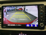 バックモニター付きで、車庫入れやバック時の後方確認をサポート。