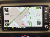 高精細画面で操作がしやすいホンダ純正ナビを装着しています。