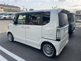 N-BOXカスタム G ターボ Aパッケージ 本革シート 修復歴無し