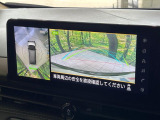 【アラウンドビューモニター】専用のカメラにより、上から見下ろしたような視点で360度クルマの周囲を確認することができます☆死角部分も確認しやすく、狭い場所での切り返しや駐車もスムーズに行えます。