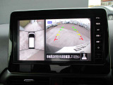 360度廻りを見渡せるアラウンドビューモニター搭載です。