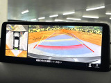 【360&deg;ビューモニター】専用のカメラにより、上から見下ろしたような視点で360度クルマの周囲を確認することができます☆死角部分も確認しやすく、狭い場所での切り返しや駐車もスムーズに行えます。