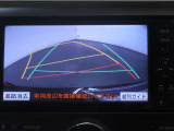 バックガイドモニターで、後方を確認しながら安心して駐車することが出来ます。運転初心者も熟練者も必須の機能ですよ!